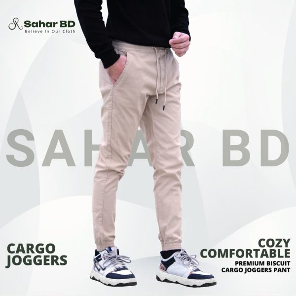 4pocket Cargo Jogger's pant (BISCUIT)