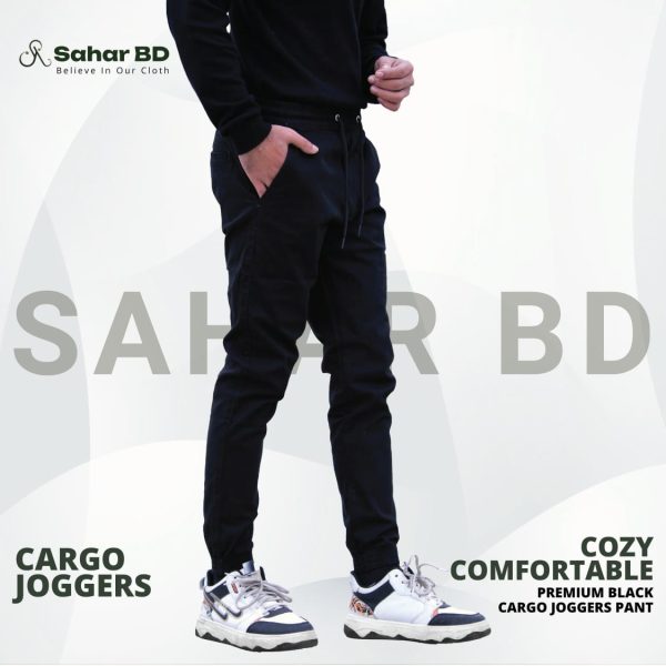 4pocket Cargo Jogger's pant (BLACK)