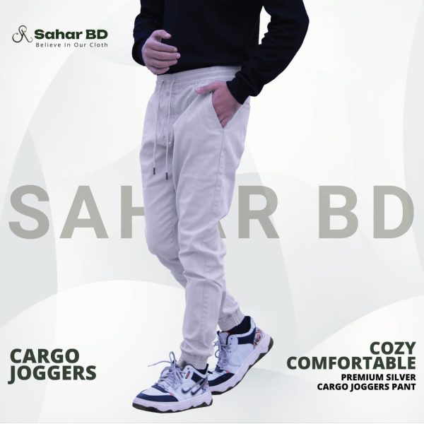 4pocket Cargo Jogger's pant (Silver)